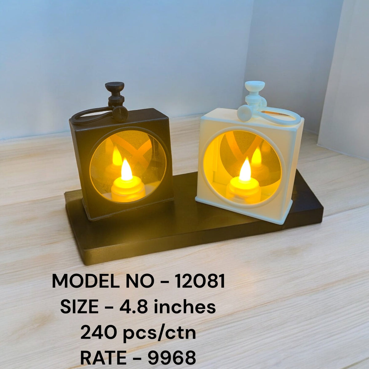 Decorative LED Lantern Candle Pack of 6