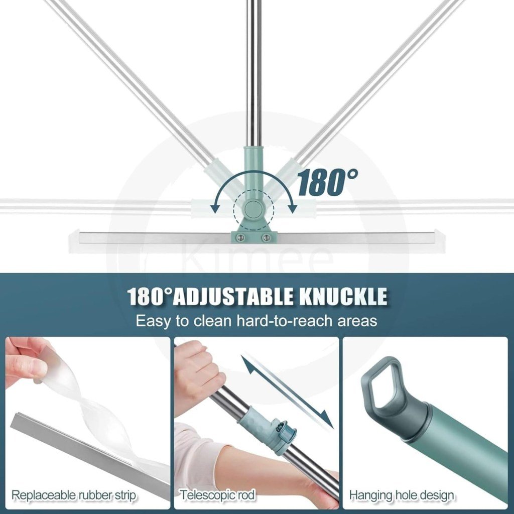 180 Rotate Slim Floor Wiper