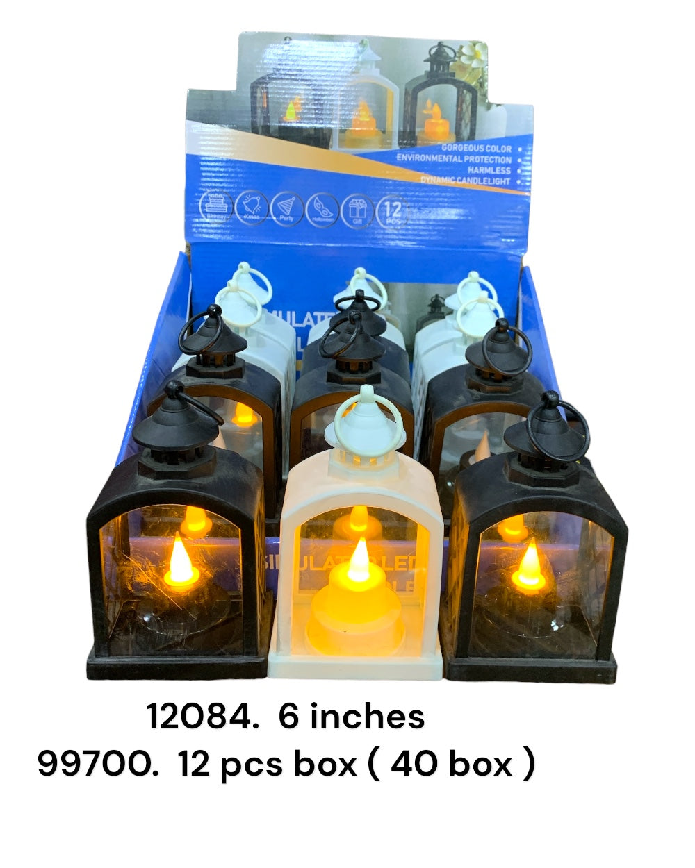 Decorative LED Lantern Candle Pack of 24