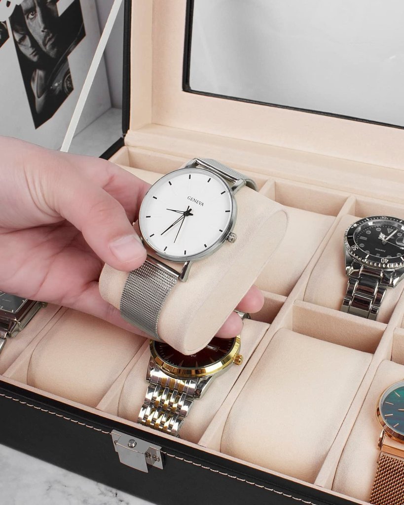 10 Slot Watch Box Organizer