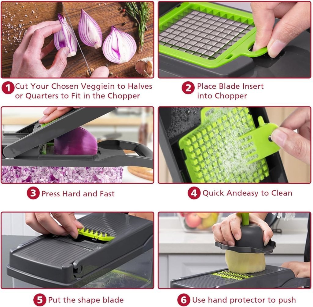 14 In 1 Chopper Nicer Veggie Slicer Dicer