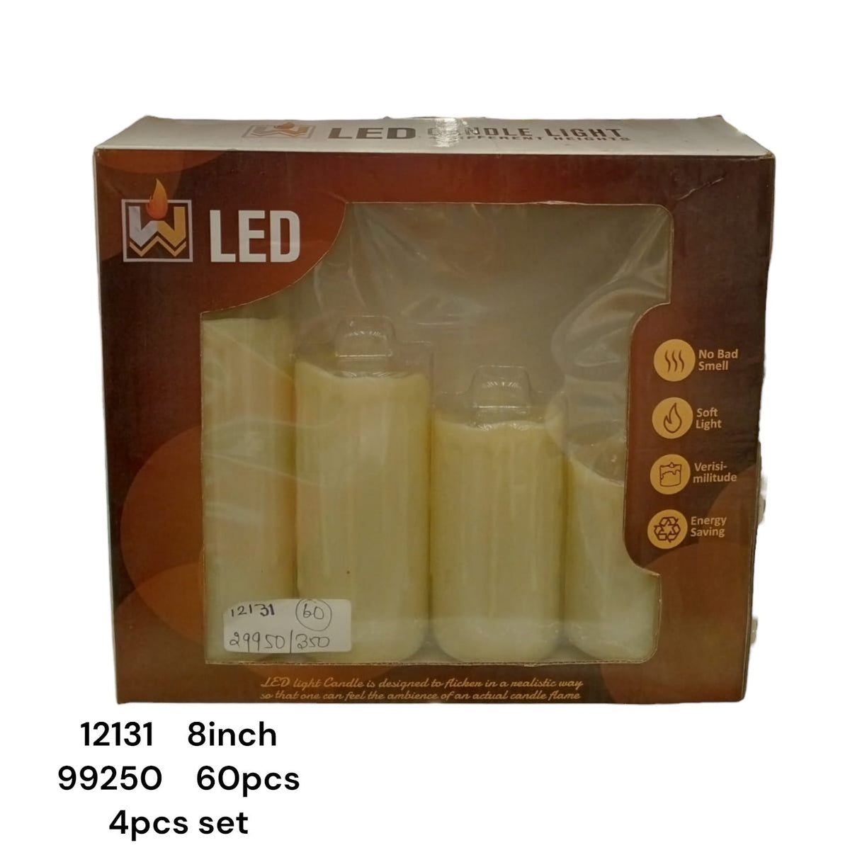 LED Flickering Candle Set Pack of 12