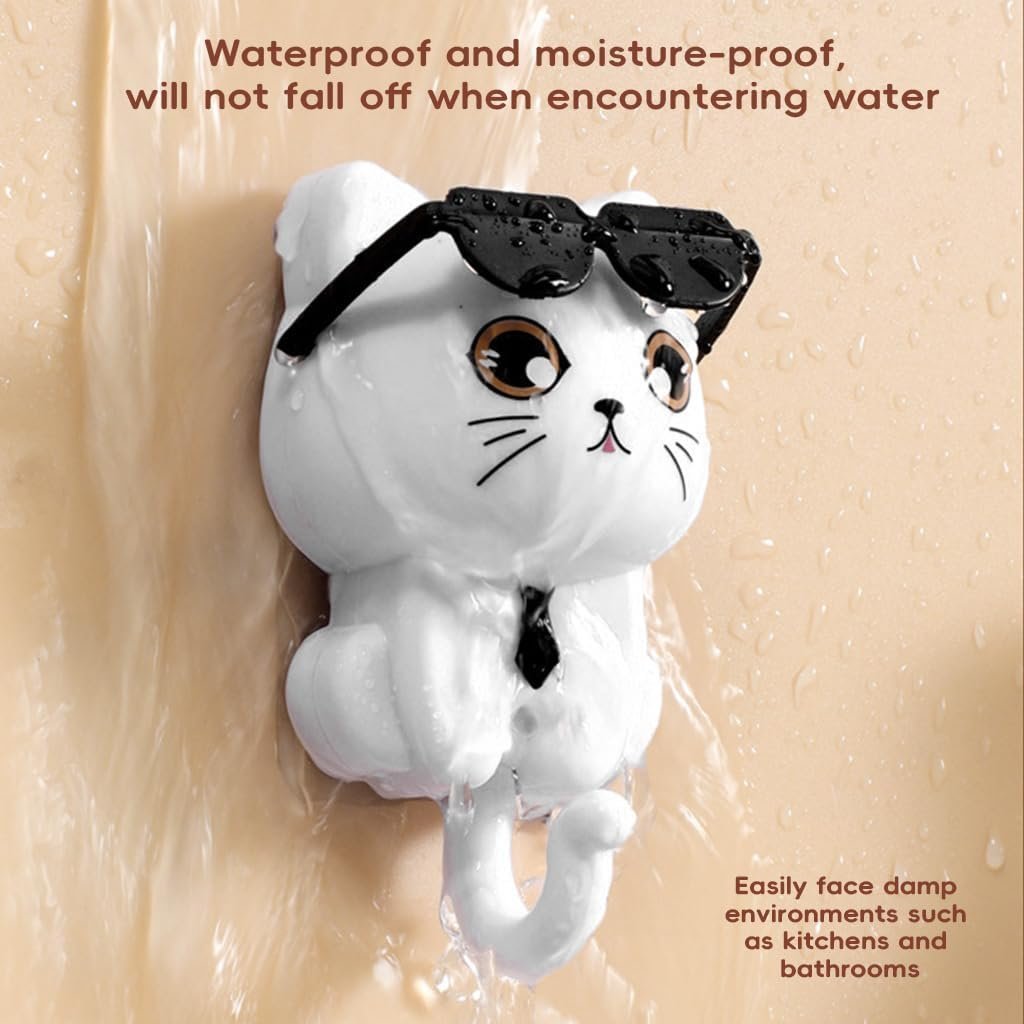 2 Pcs Cat Wall Hook