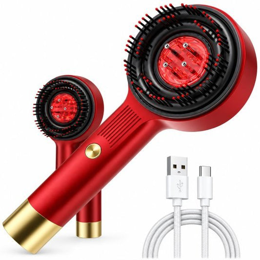 Head Scalp Electric Massager Oil Applicator Comb