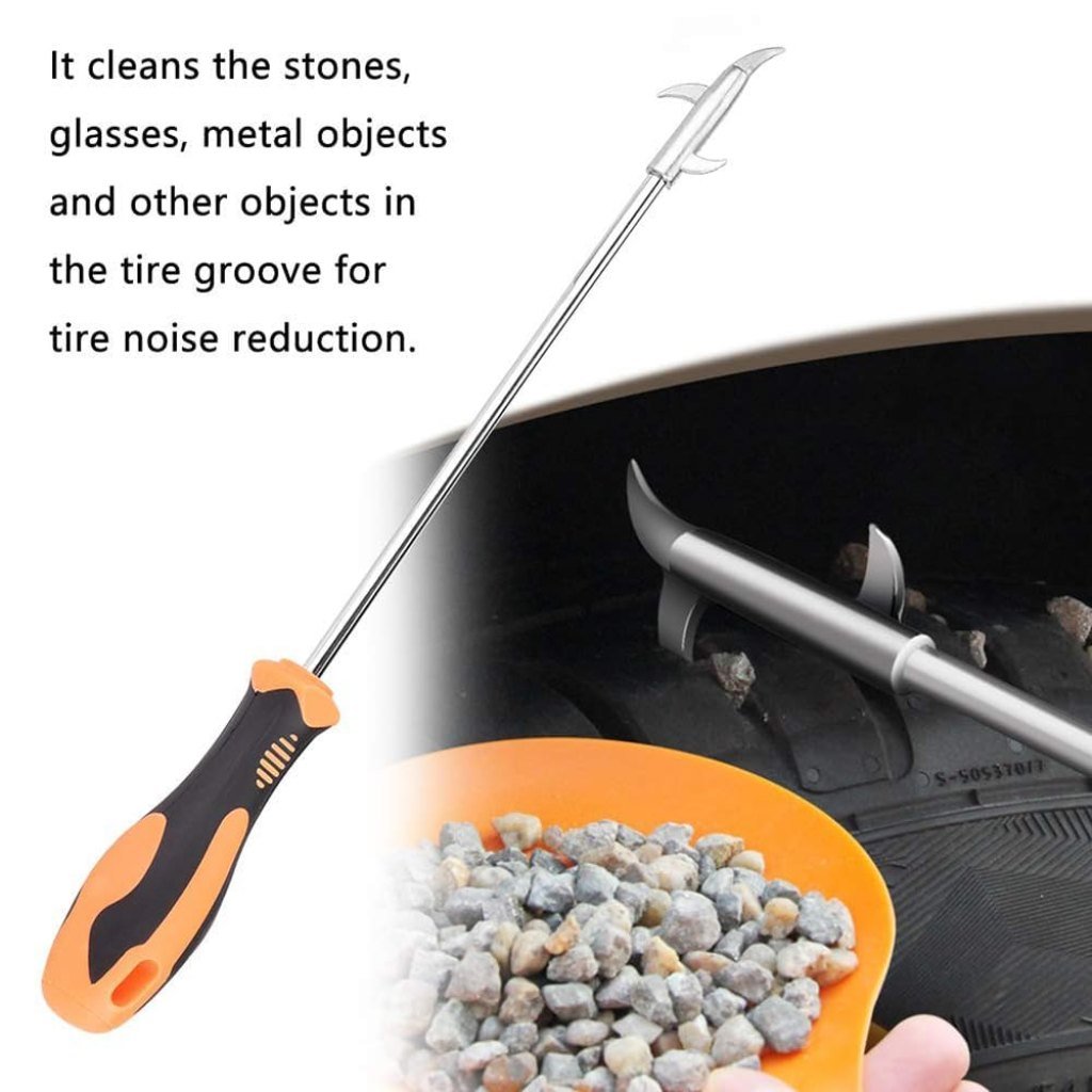 2 in 1 Tyre Tire Stones Remover Screwdriver