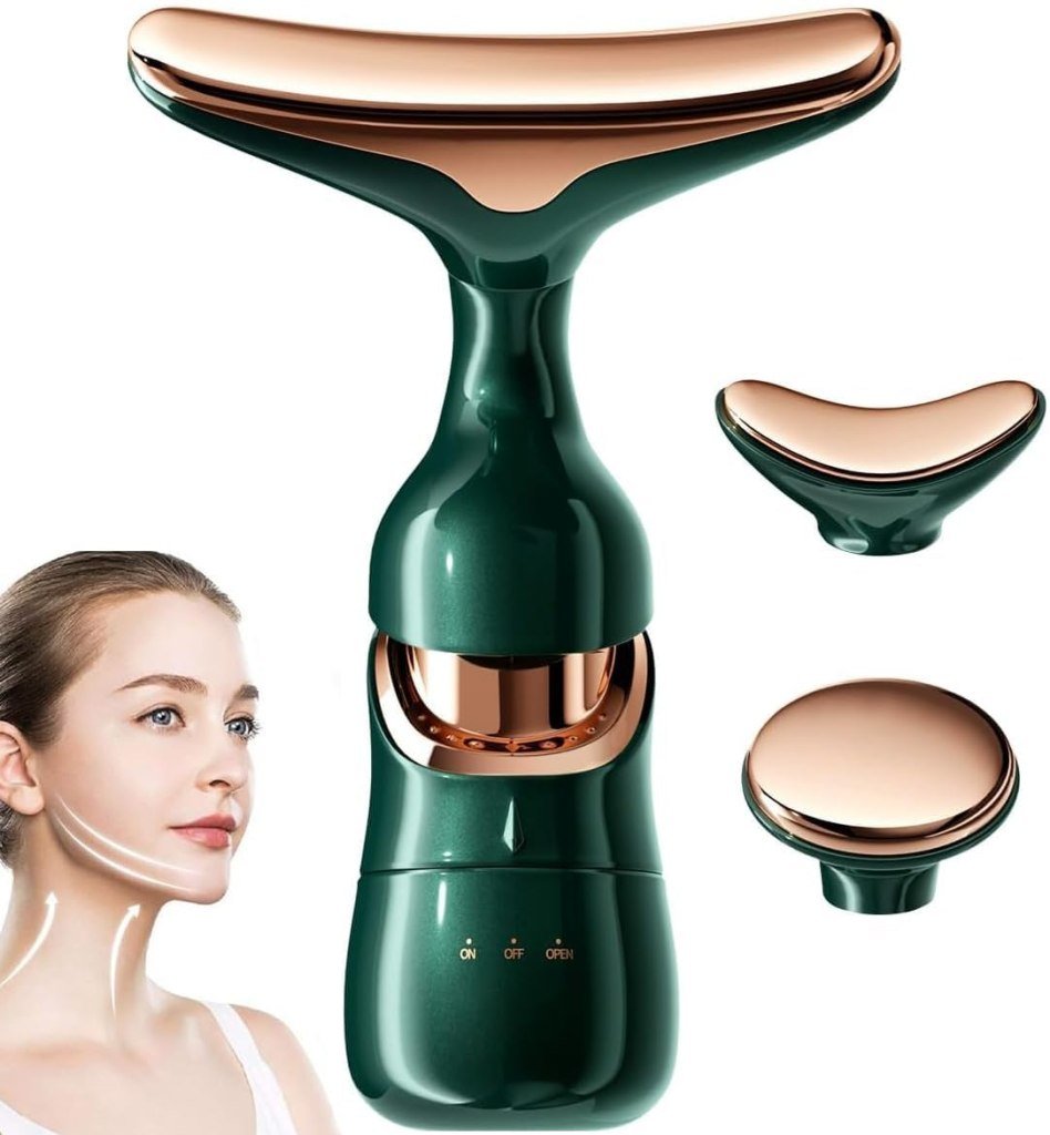 3 in 1 Anti Wrinkles Face Neck Eyes Massager
