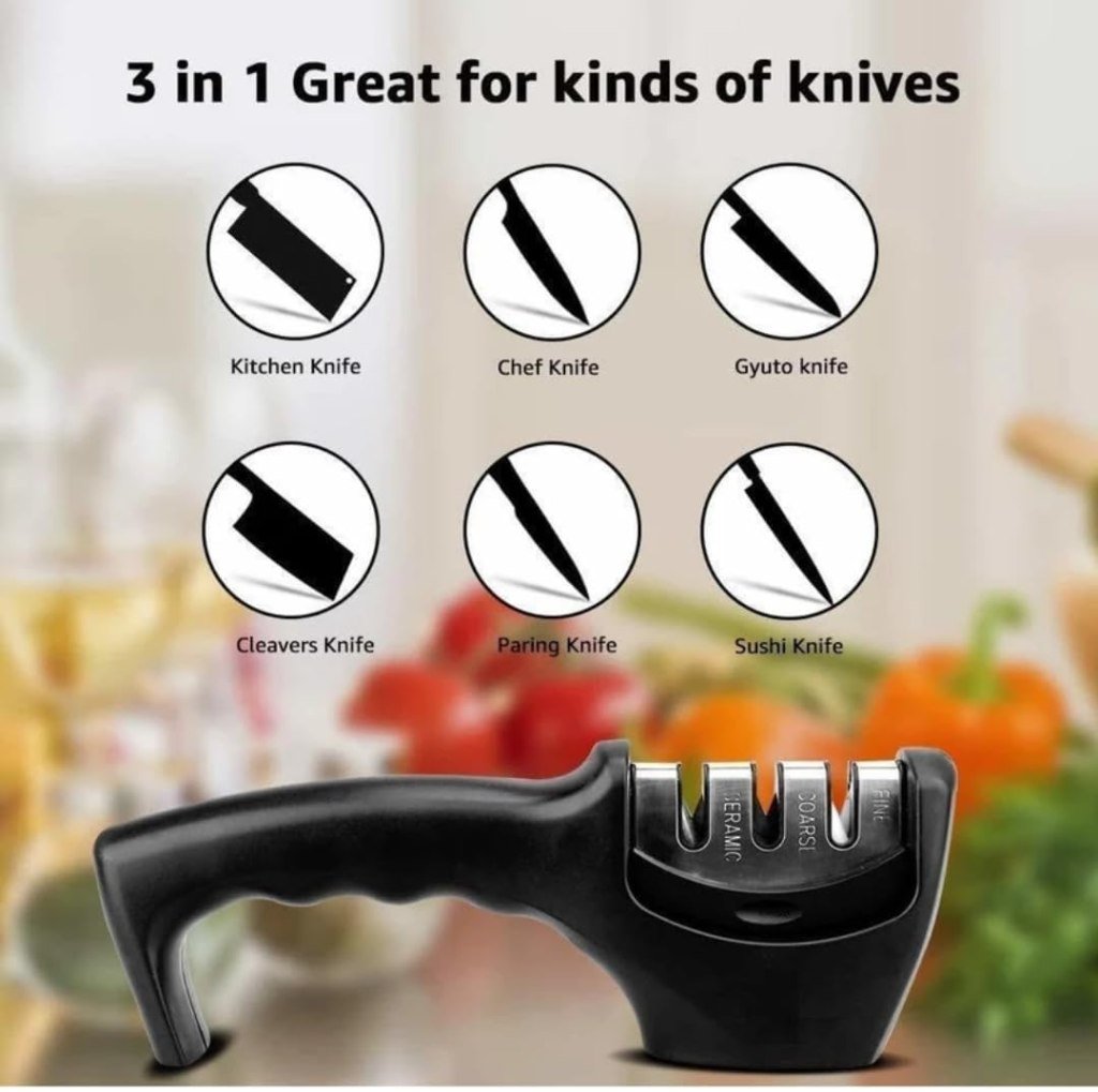 3 in 1 Knife Sharpener