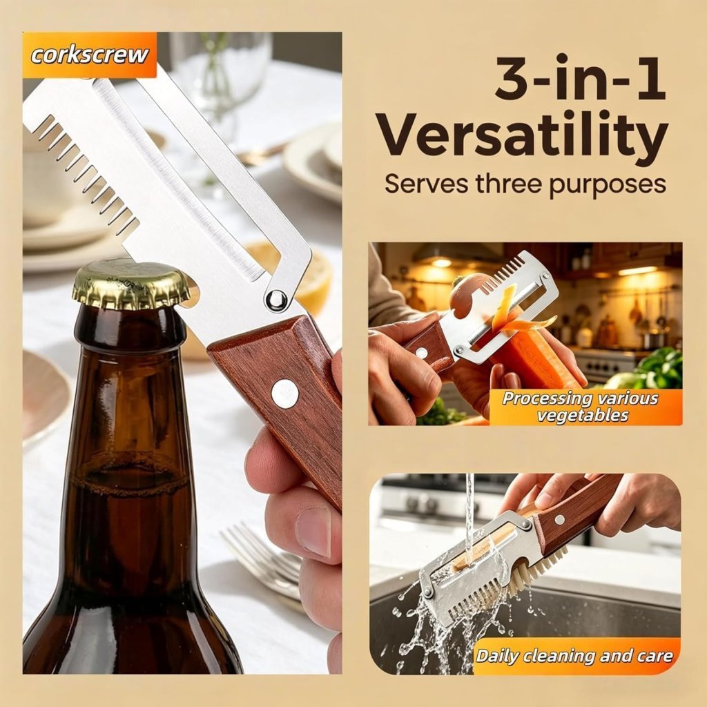 3 in 1 Vegetable Peeler