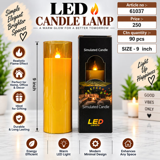 LED Candle Lamp Pack of 3
