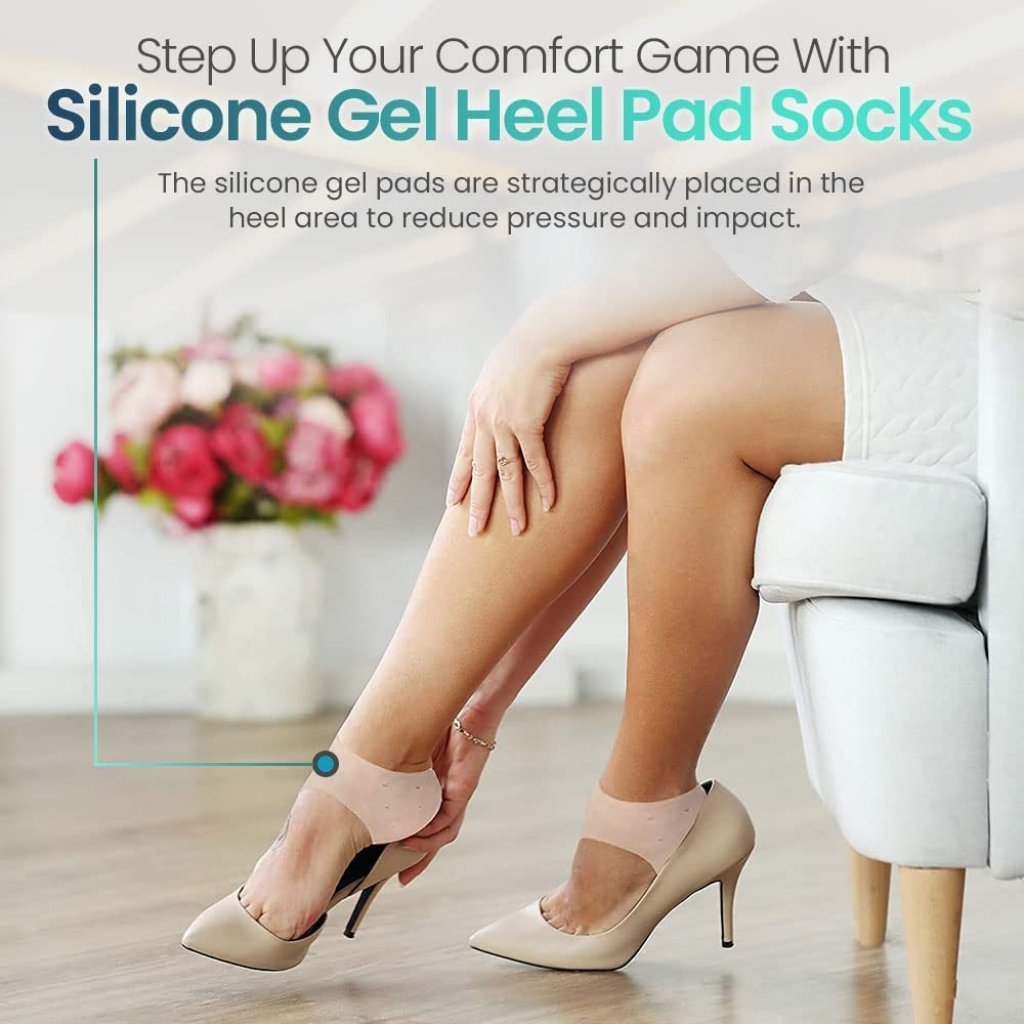 Ankle Gel Socks Half Heel