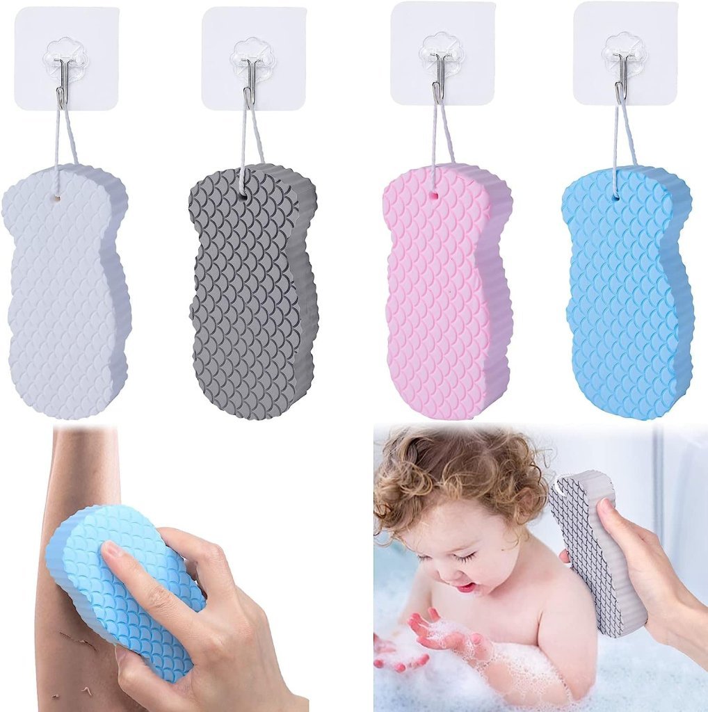 Baby Bath Sponge Painless