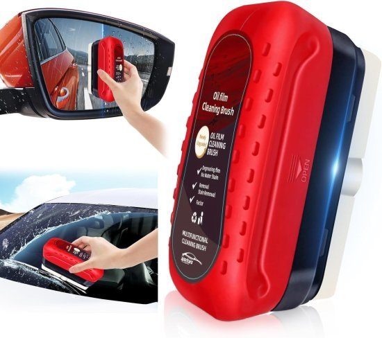 Car Glass Oil Film Cleaner Brush