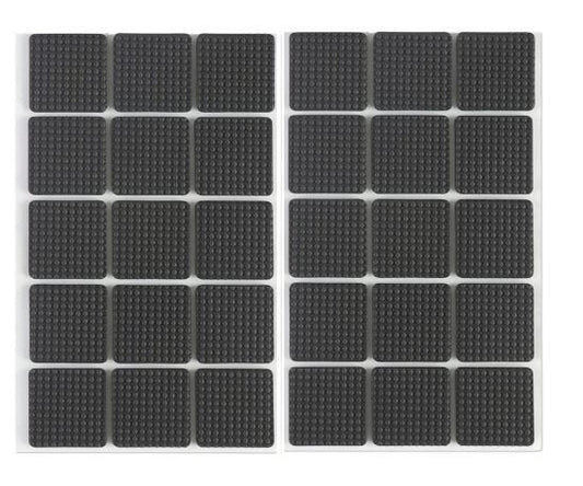 30 pcs Square Chair leg Pad Anti Slip Furniture Mate