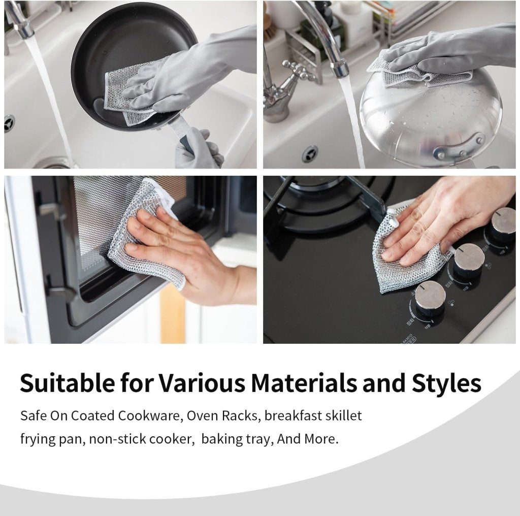 Dish Washer steel Cloth