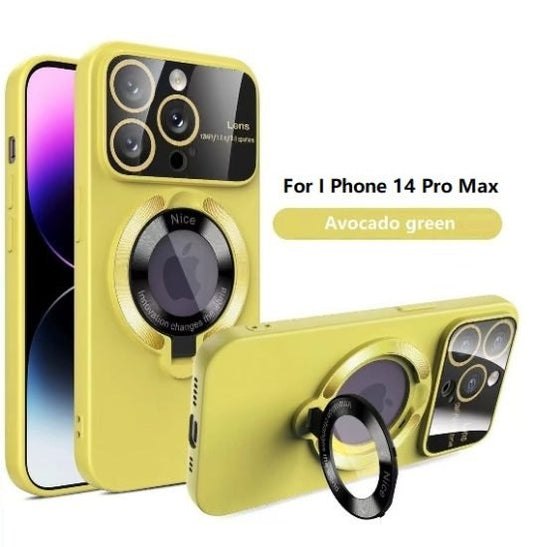 Golden iPhone 14 Pro Max Mobile Cover