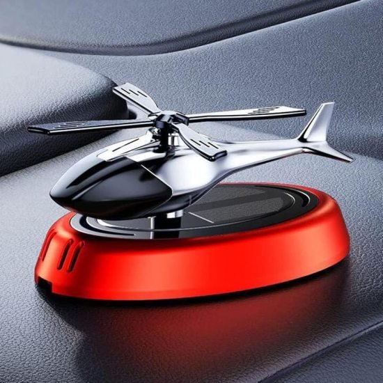 Helicopter Solar Car Air Freshener