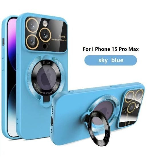 Sky Blue iPhone 15 Pro Max Mobile Cover